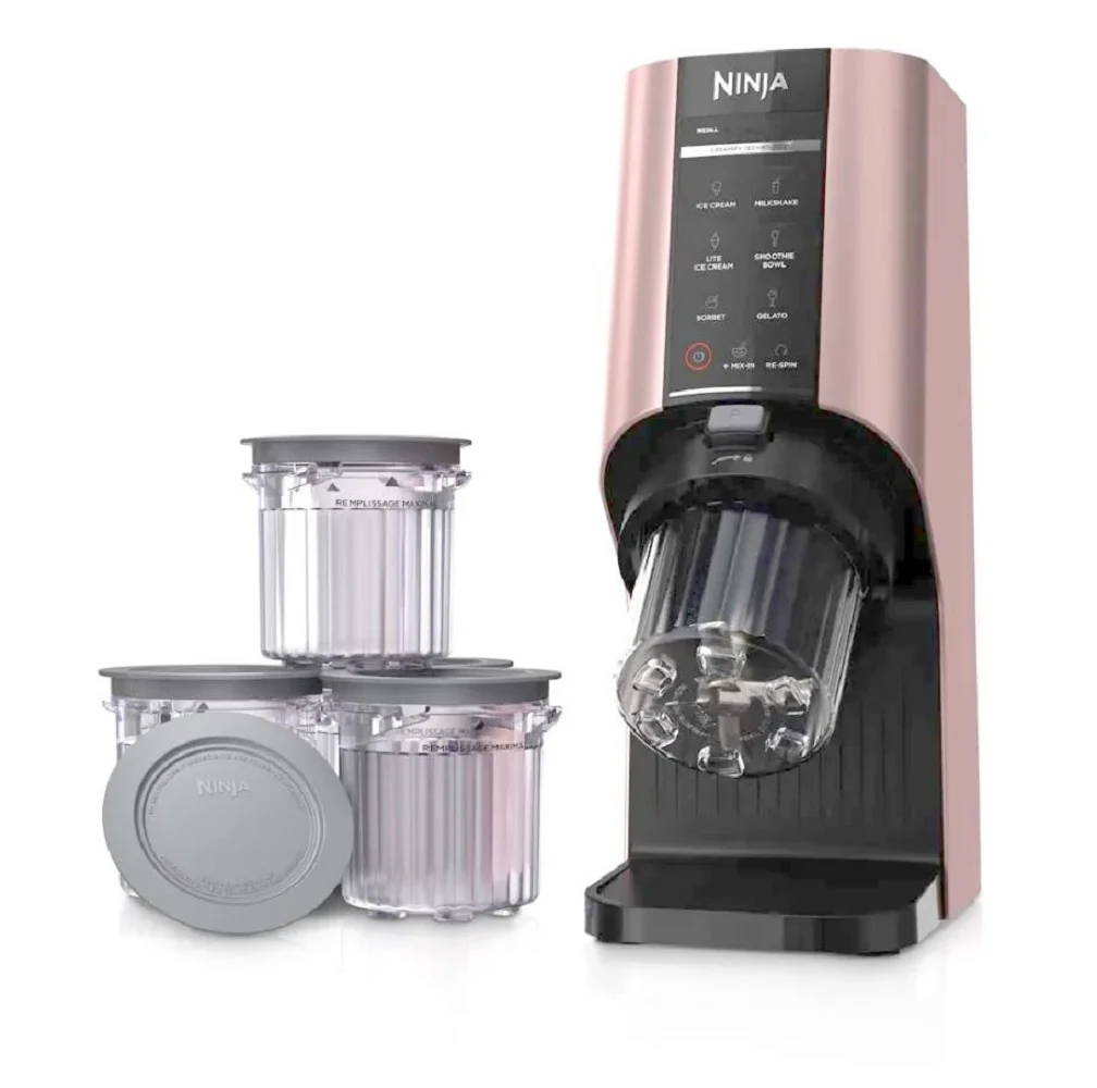 Open Box Ninja CREAMi Breeze 7-in-1 Ice Cream Maker NC201QPK Pink