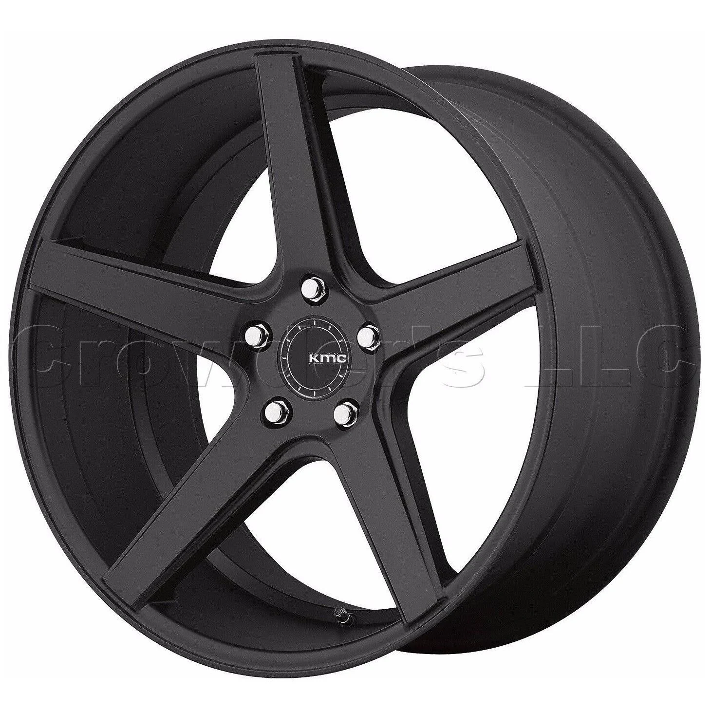 KMC Km685 District Satin Black 22x9 5x120 35mm (KM68522952735)