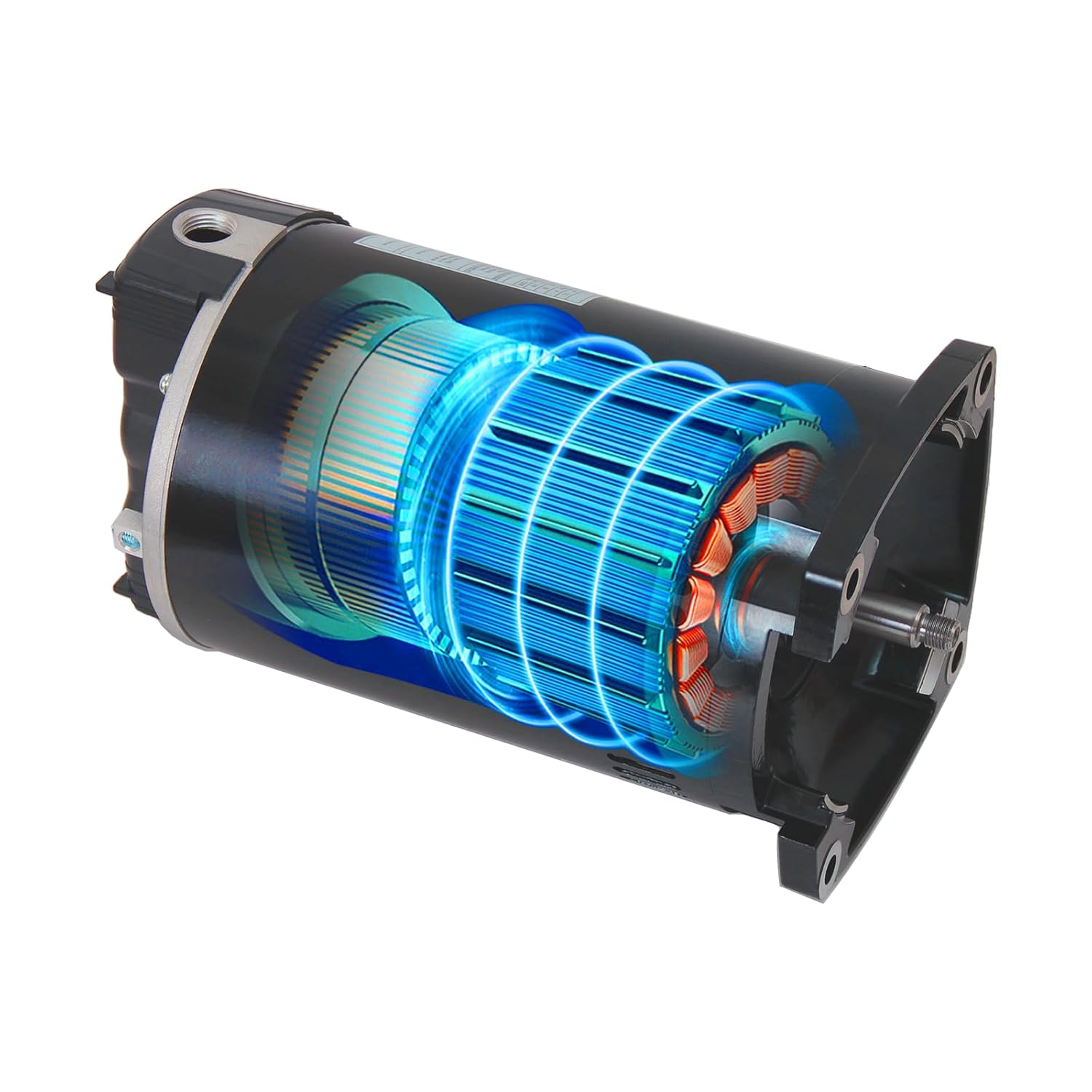 B2854 Pool Pump Motor 1.5 HP, 3450 RPM, 1.1 Service Factor, 8.0/16.0 Amps, 56Y Frame, Compatible with Century ?B2854 ?B854, Only Replacement Motor