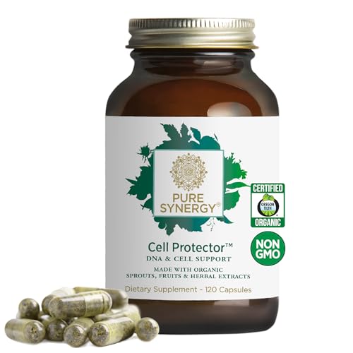 PURE SYNERGY Cell Protector | Cellular Health Supplement | Cell and Immune Support with Selenium and Organic Cruciferous Vegetables | for Healthy