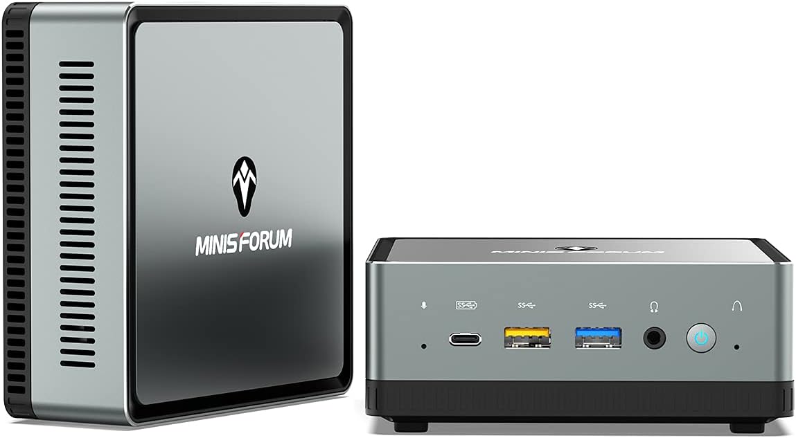 Mini PC AMD Ryzen 7 3750H UM700 | 16 GB RAM 512 GB PCIe SSD Mini Desktop Computer | Radeon RX Vega 10 Graphics | Dual WiFi BT 5.1 |