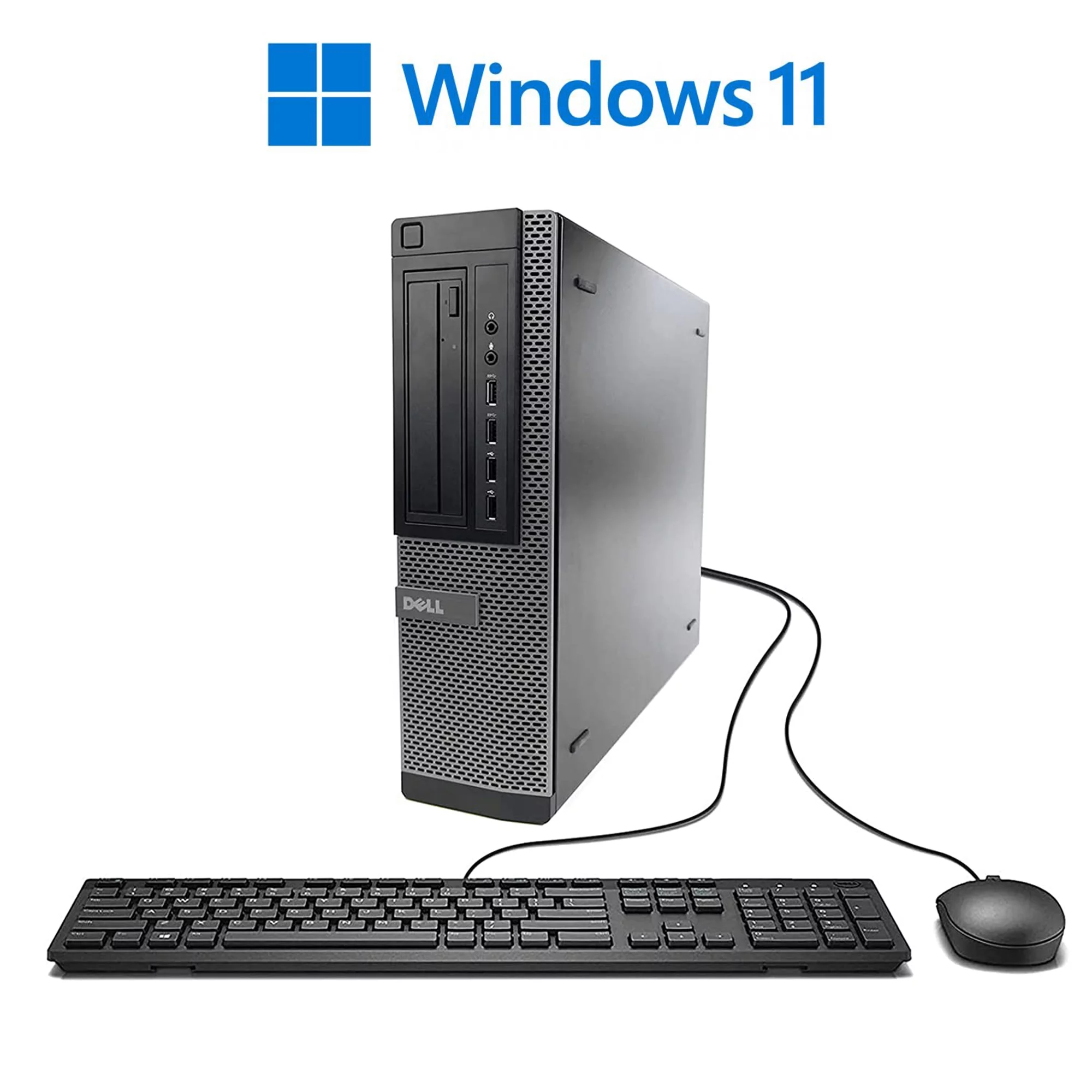 Used Dell OptiPlex 990 Desktop Computer PC, 3.10 GHz Intel Core i5 Quad-Core Gen 2