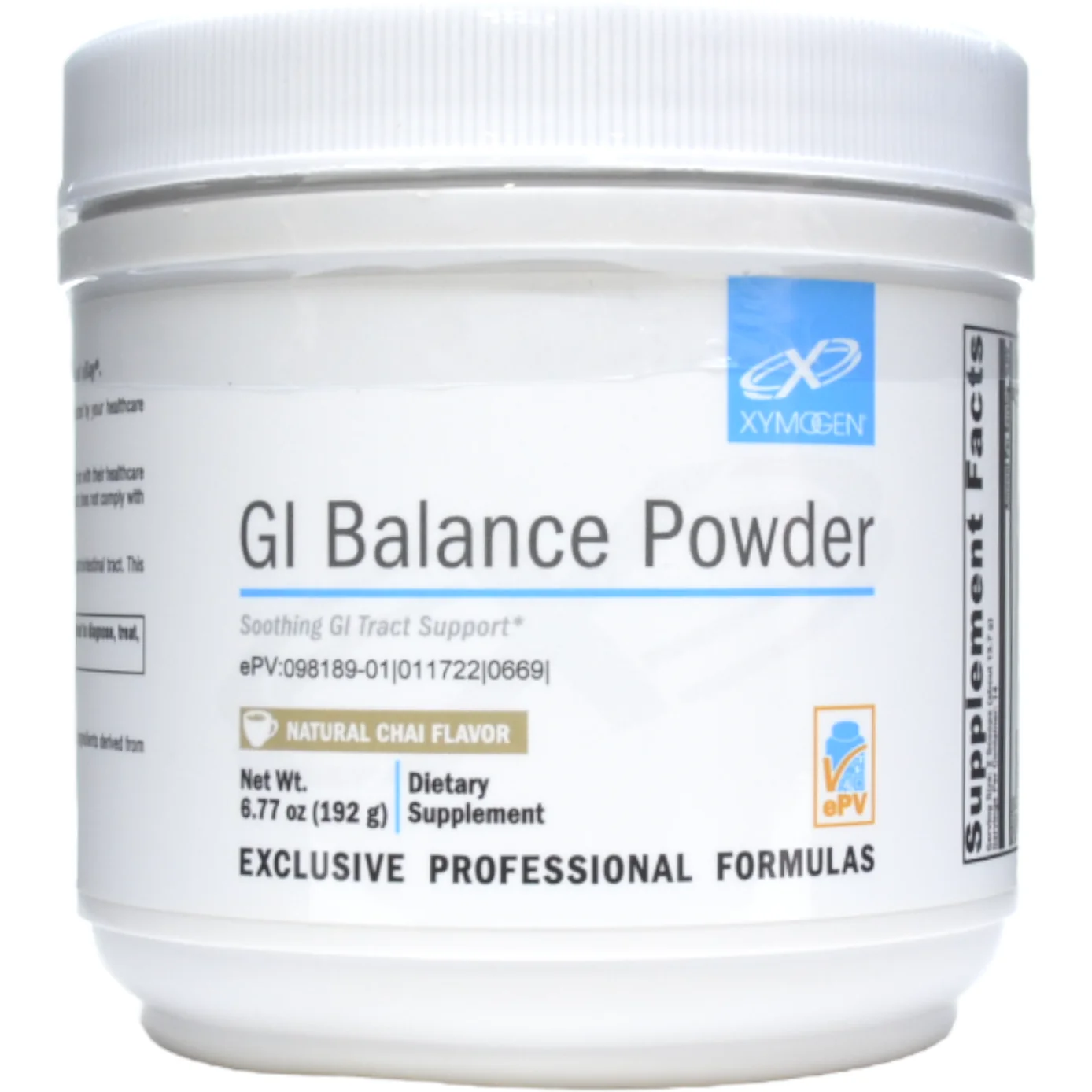 GI Balance Powder Chai 14 Servings by Xymogen - Kansas Nuitrition - HNZSDS