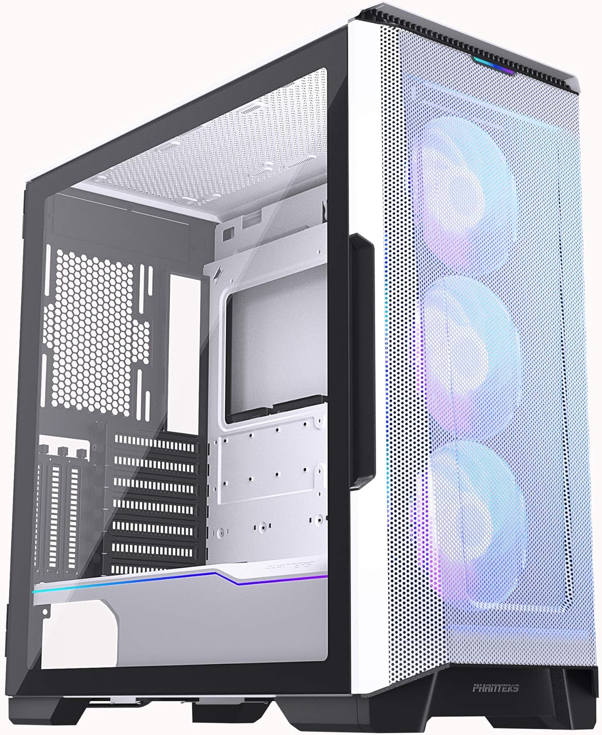 Phanteks (PH-EC500ATG_DWT01) Eclipse P500A high Airflow Full-Metal mesh Design, ATX Mid-Tower, Digital-RGB Lighting, 140mm D-RGB case Fans