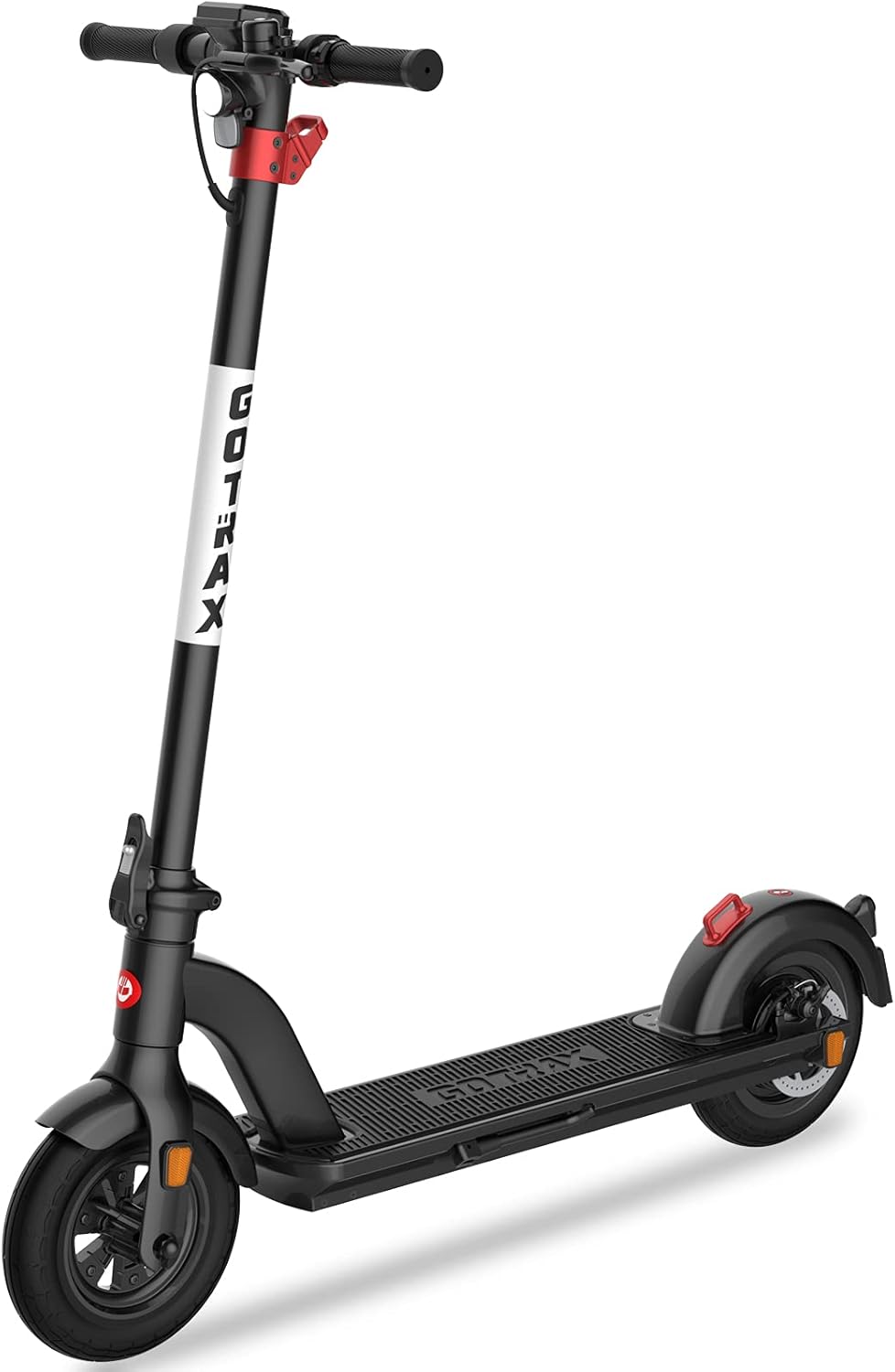 Gotrax G4 Electric Scooter, 10" Pneumatic Tires, Max 25 Mile Range and 20Mph Power by 350W Motor, Double Anti-theft Lock