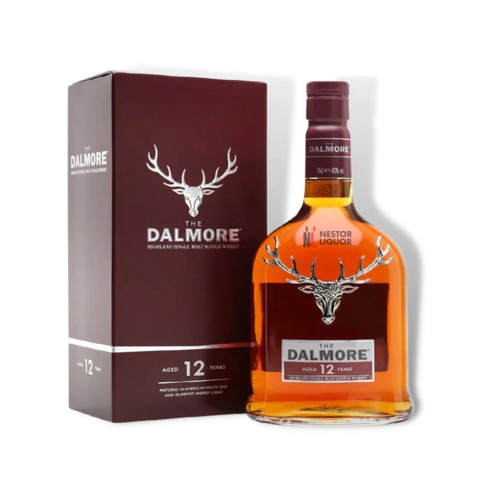 The Dalmore 12 Year Old Single Malt Scotch Whisky 750ml - Nestor Liquor
