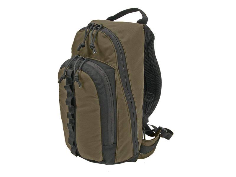 Tactical Tailor Concealed Carry Sling Bag Black/Ranger Green 41025-2-6