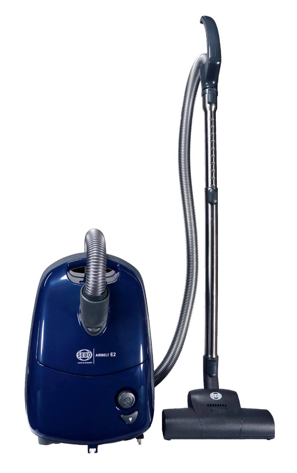Sebo 91620AM Airbelt E2 Turbo Canister Vacuum (Dark Blue)