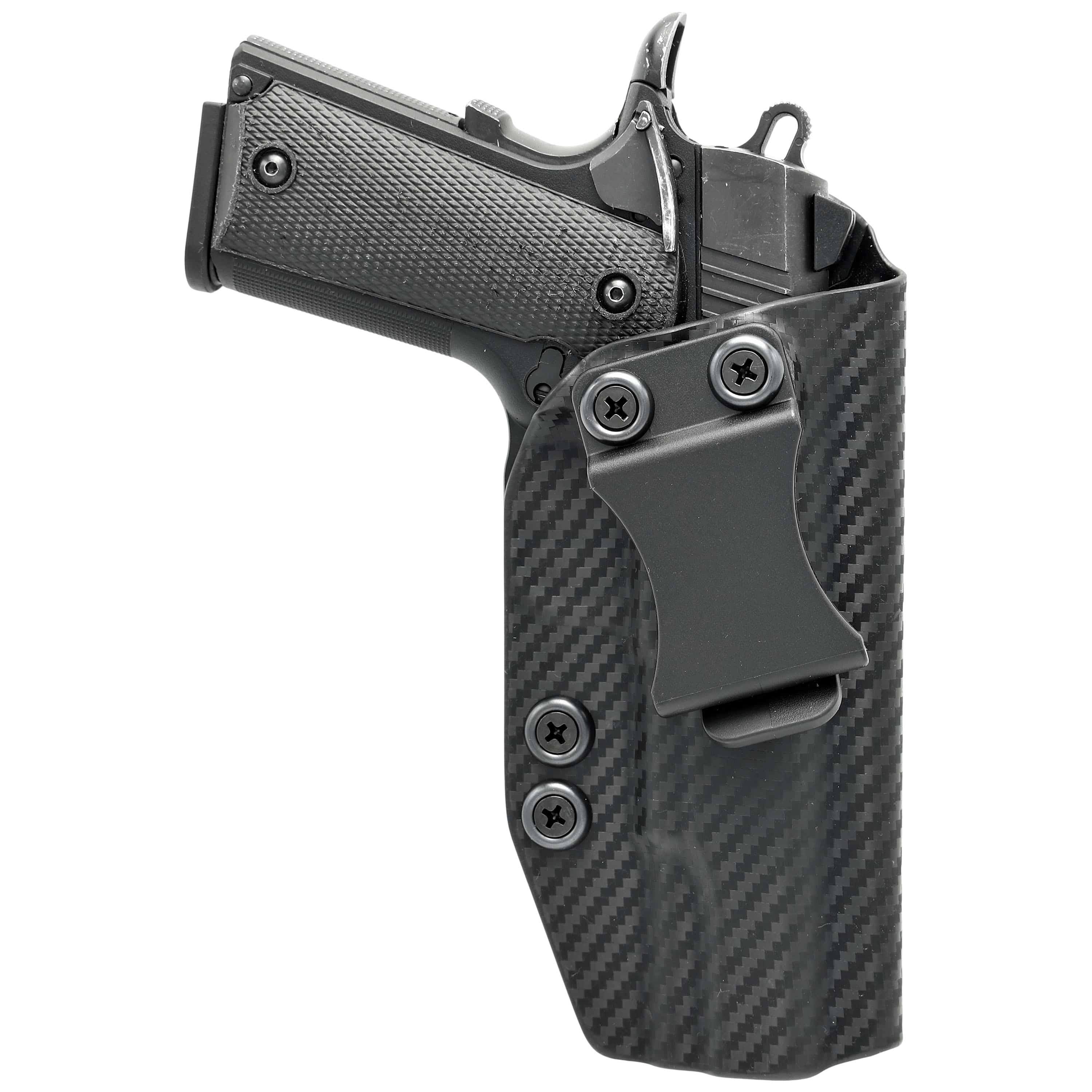 Concealment Express IWB Kydex Holster, Browning 1911 .380, Right Hand, Carbon Fiber Black, BRN-1911380-CF-RH-VAR