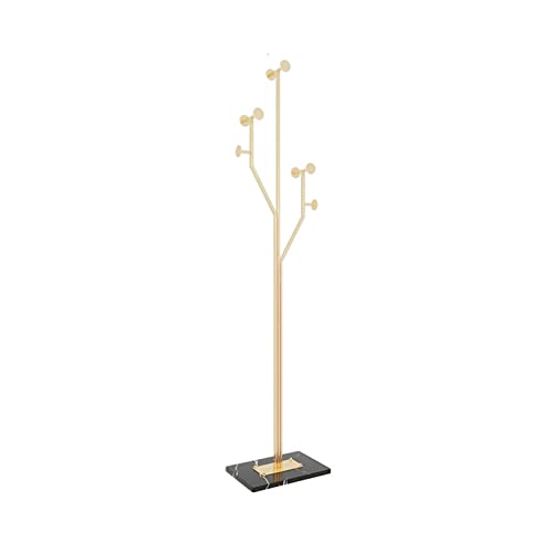 Home Furnishing Coat Rack Metal Coat Rack Standing Creative Wrought Iron Hanger Floor-to-Ceiling Living Room Simple Hanger