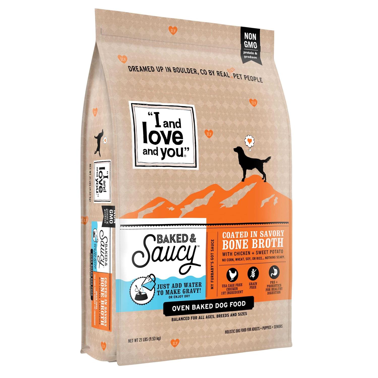 I and Love and You Dog Food Baked Saucy - Pet Supplies online store