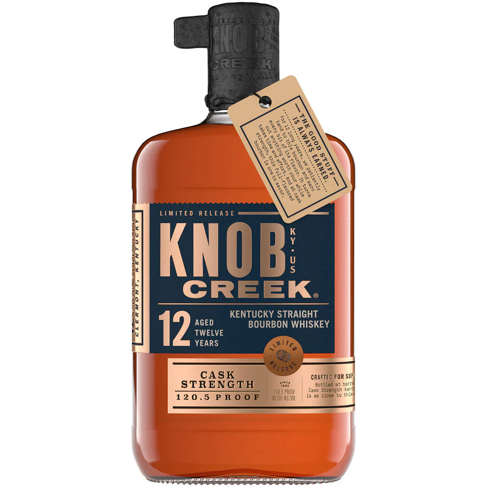 Knob Creek Limited Edition 12 Year Old Cask Strength 120 Proof Kentucky Straight Bourbon Whiskey 750 ml - Nestor Liquor