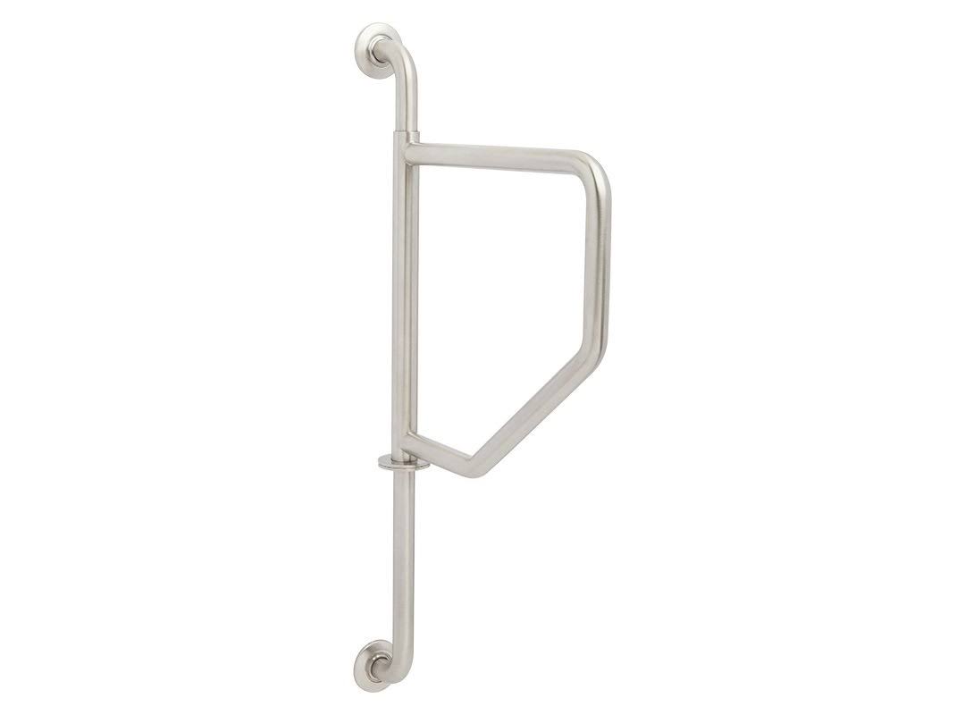 Seachrome GW-4236-Q Lifestyle u0026 Wellness 16x22 Wall to Wall Swing Away Bar Satin Stainless