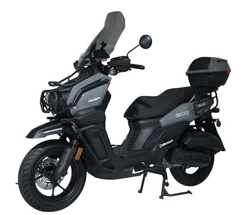 HHH Tank 200 DLX EFI Scooter Vitacci Tank 200 EFI Scooter 200cc motorcycle 13 inch wheels Fully Automatic