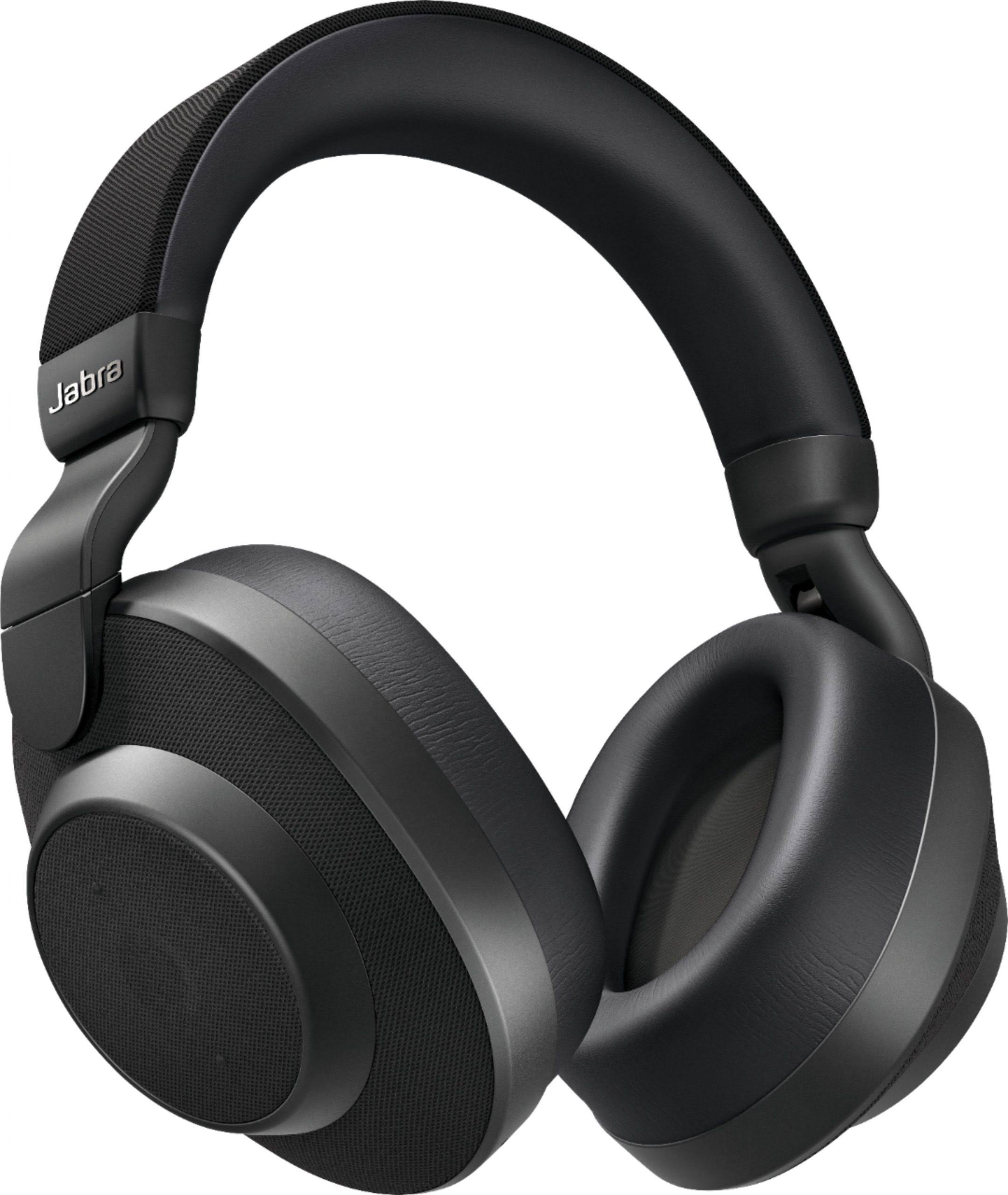 Jabra - Elite 85H Wireless Noise Cancelling Over-the-Ear Headphones - Black