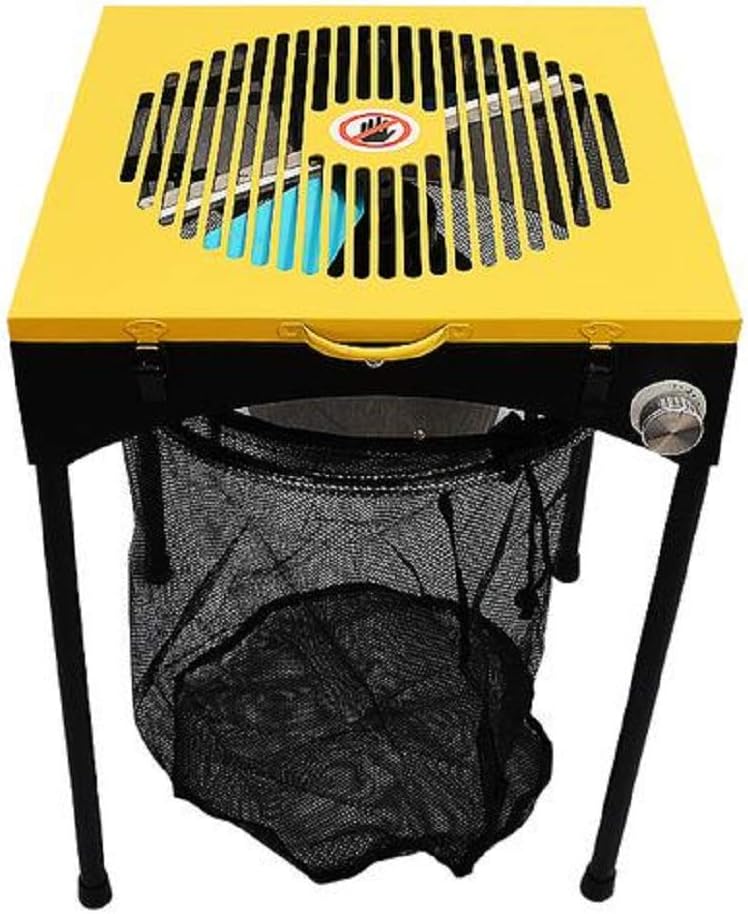 Electric 18" Leaf Bud Table Trimmer 3 Speed Trim Reaper Hydroponic W/ 6 Extra Blades