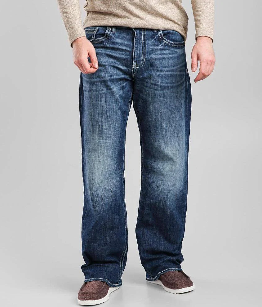 Bke Seth Straight Stretch Jean - Blue 32/32, Men&s