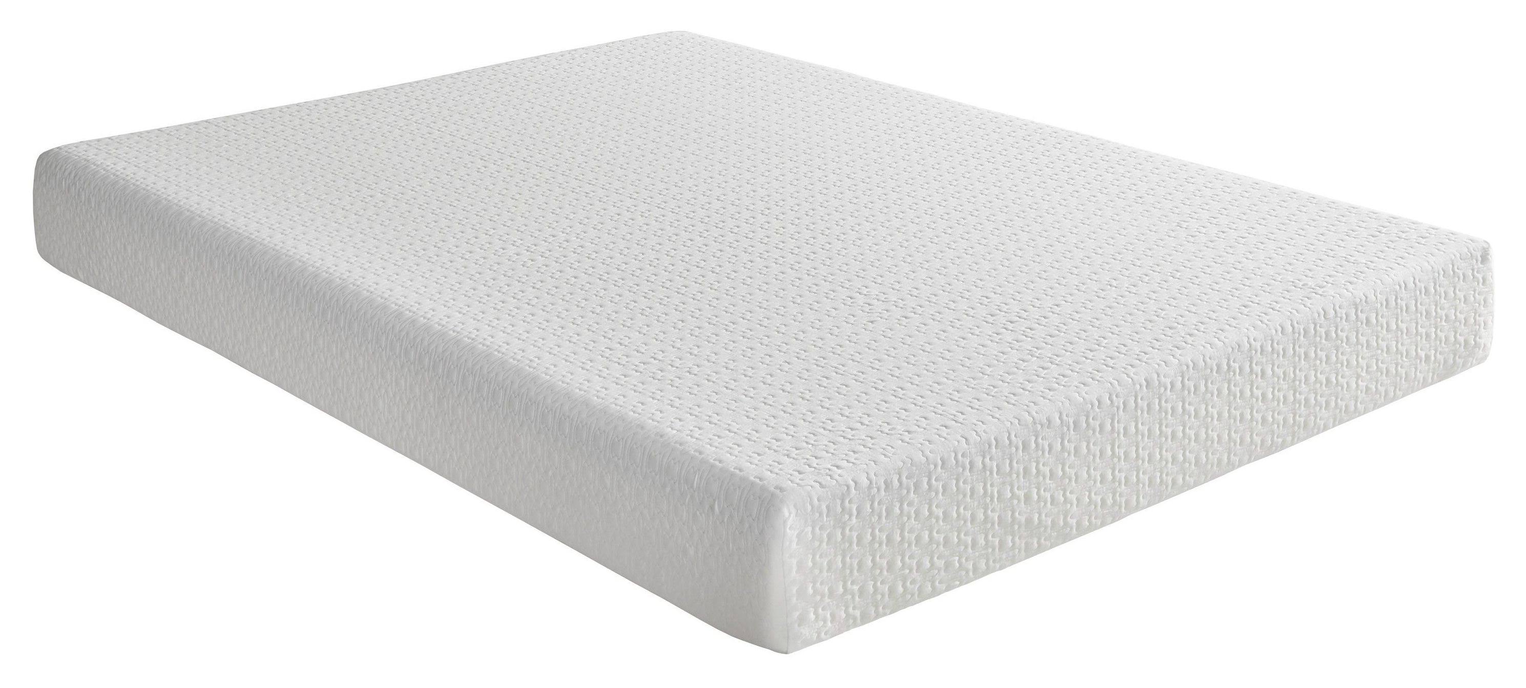 Bedding White 8x22 Full Memory Foam Mattress