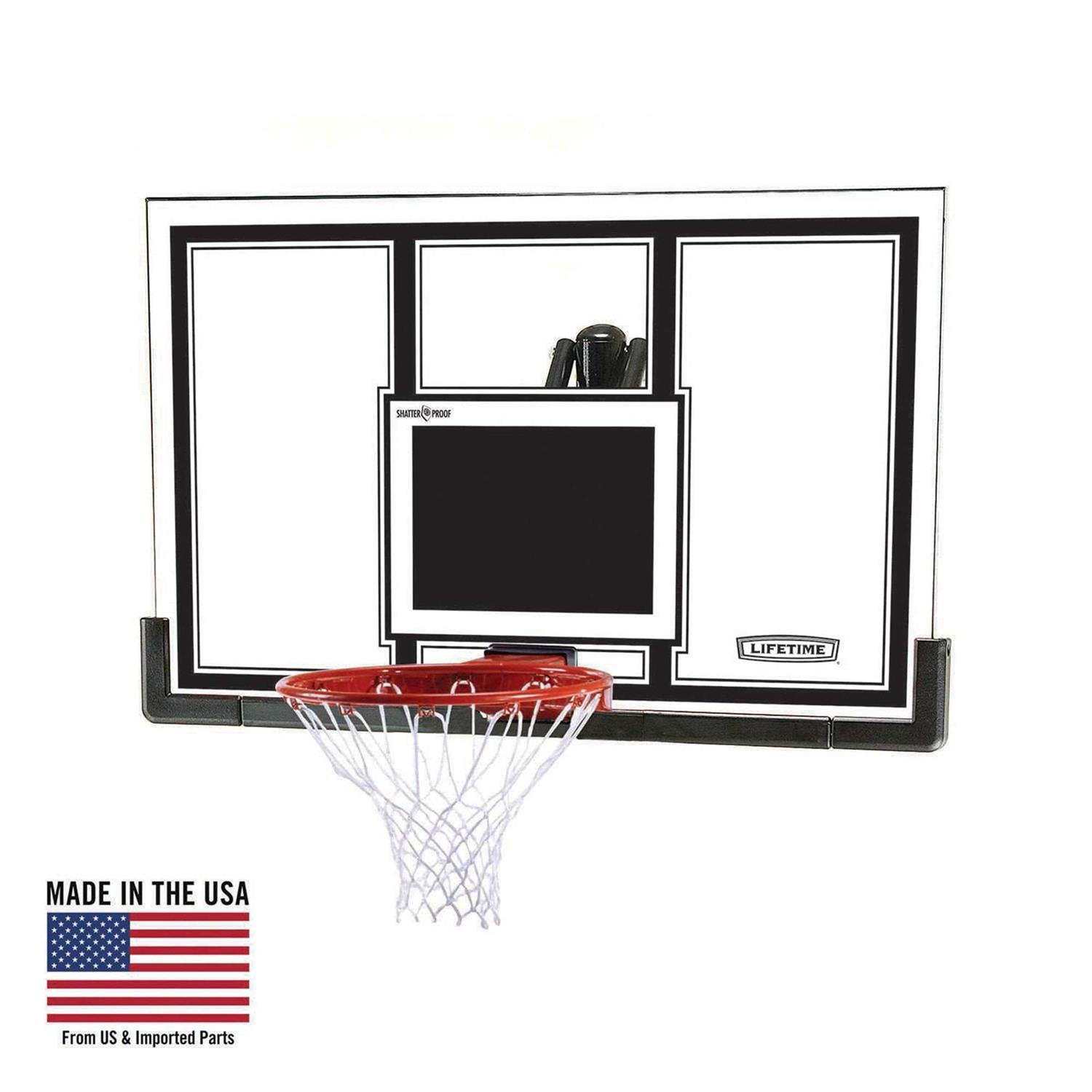 Lifetime Basketball Backboard and Rim Combo - Sports Supplies Online Store