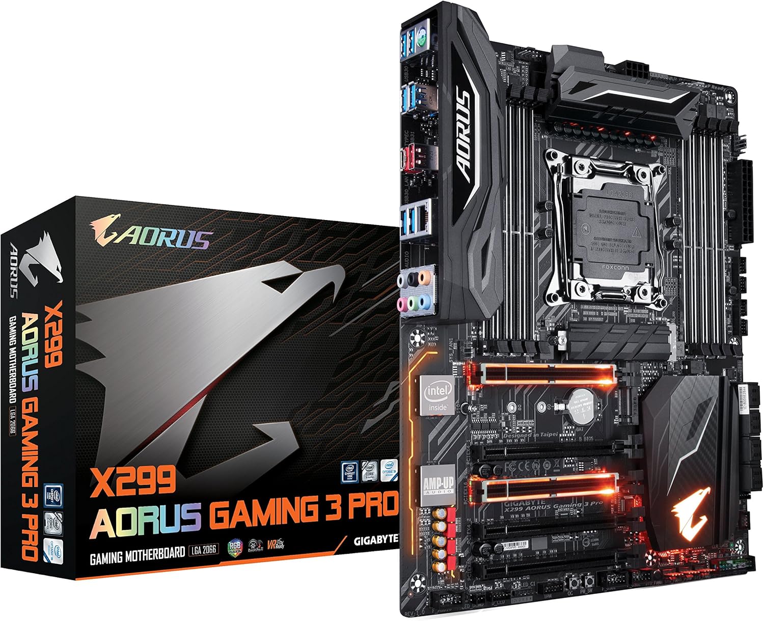 Gigabyte X299 Aorus Gaming 3 Pro ATX GE-Mingumaza-BO-Do Intel X299 Chip Set MB4096 (Renewed)