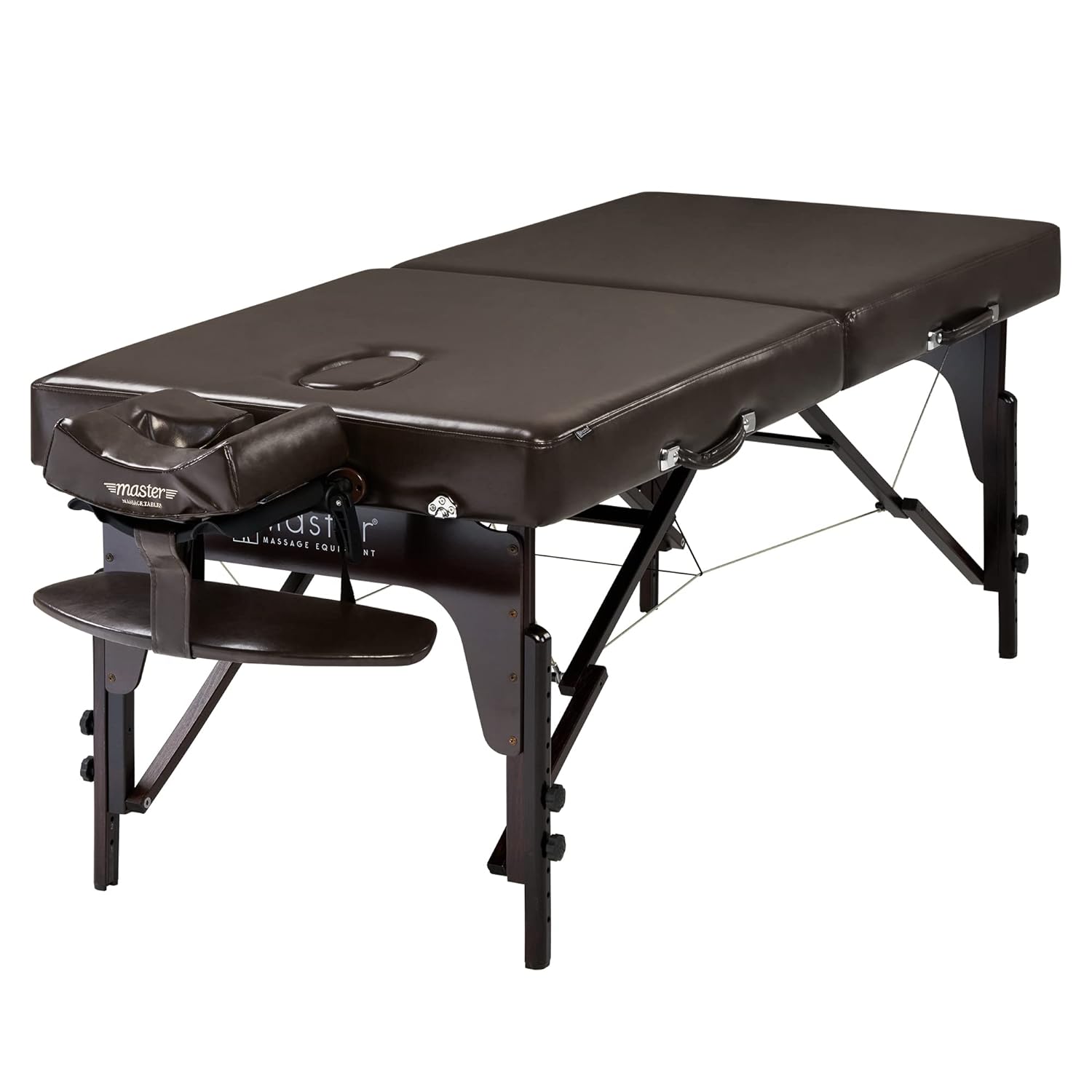 Master Supreme Massage 31 Inch Extra Wide Portable Massage Table, Supreme LX SPA Salon Facial Beauty Bed, Easy Set Up, 3" Thick of Memory Foam