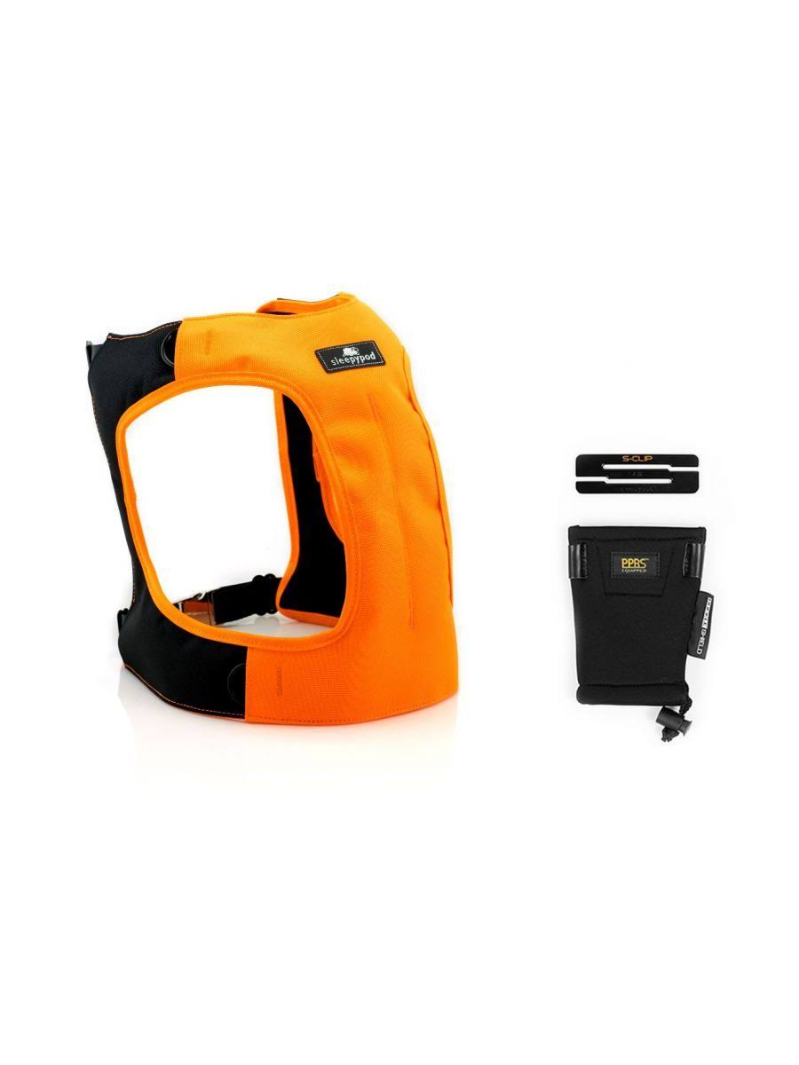 Sleepypod Clickit Terrain Crash-Tested Dog Car Harness, Small / Orange