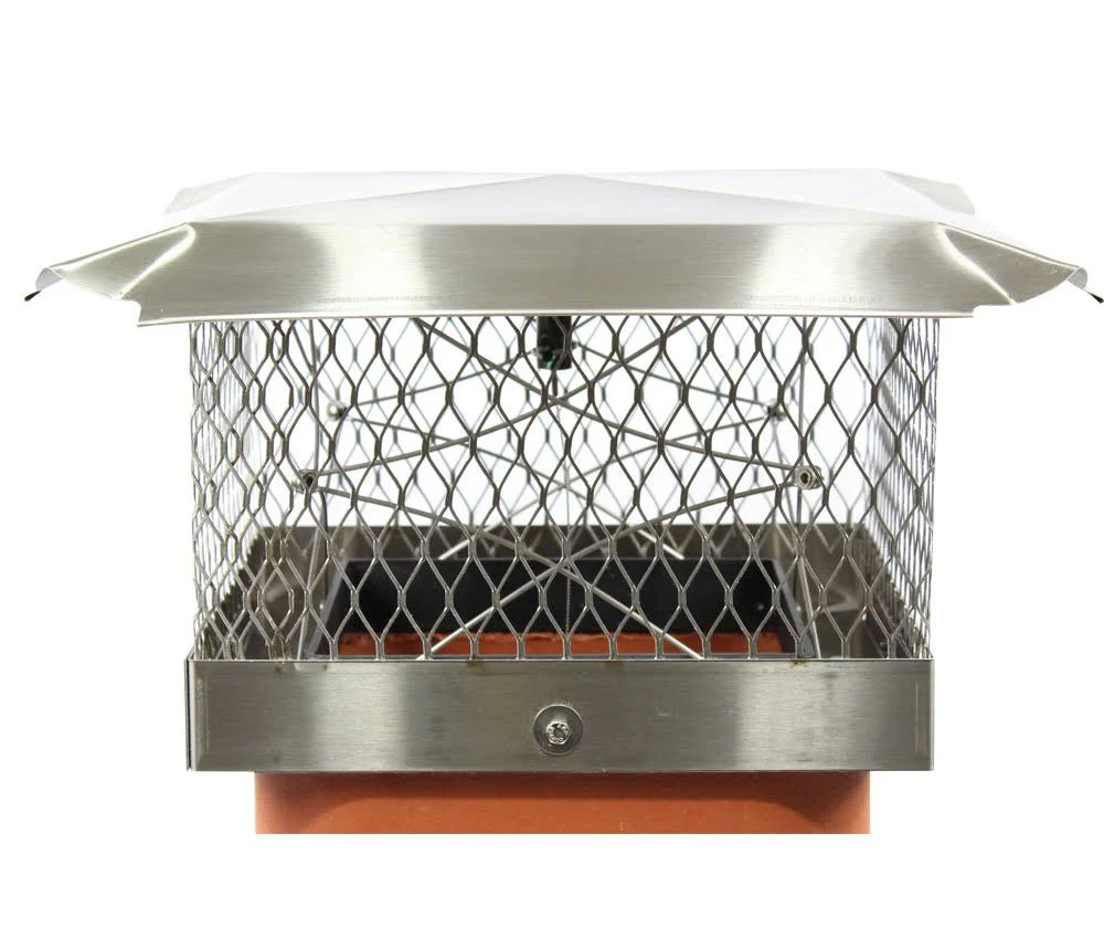 The Top Damper Plus Chimney Cap/Damper- 13x22 x 13x22