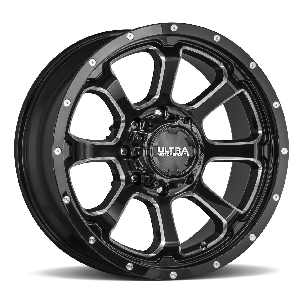 Ultra 219BM Nemesis Black Milled 20x9 8x6.5 1mm (219-2981BM+01)