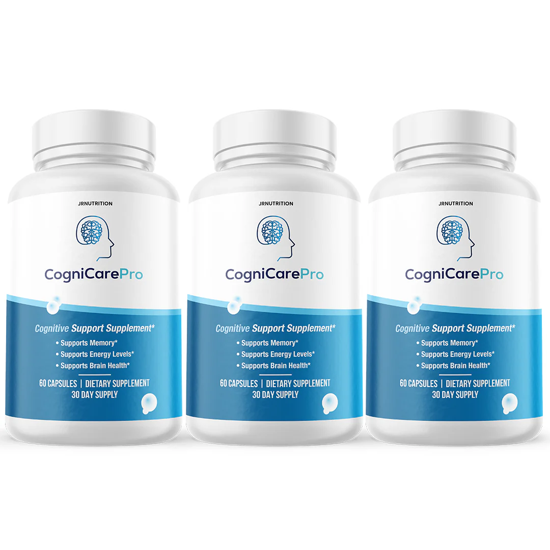 Cognicare Pro - Cognitive Support Dietary Supplement 60 Capsules (3 Pack) - Kansas Nuitrition - HNZSDS