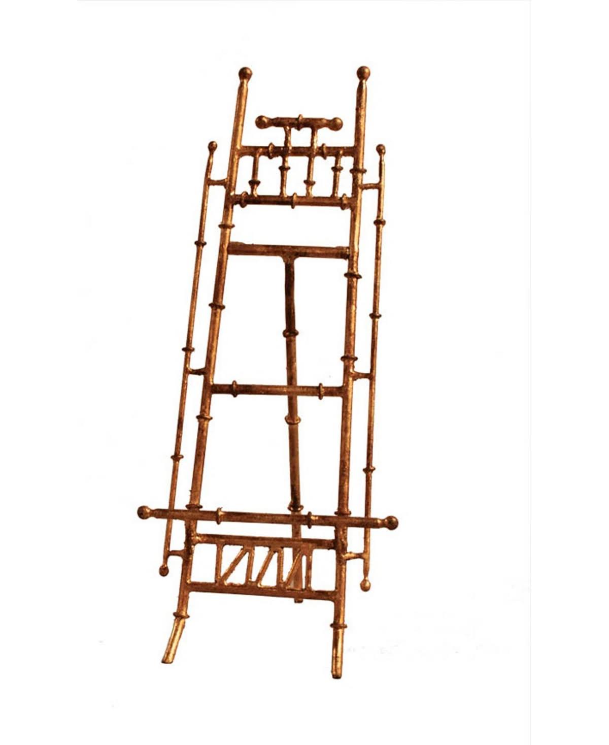 Dessau Home Antique Bamboo Easel - Gold-Tone