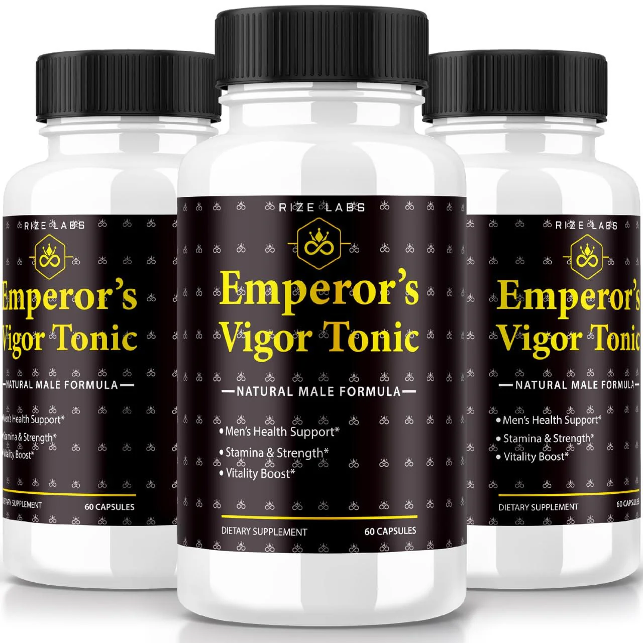 (3 Pack) Emperor's Vigor Tonic for Men, Emperor's Vigor Tonic All Natural Dietary Supplement to Improve Performance
