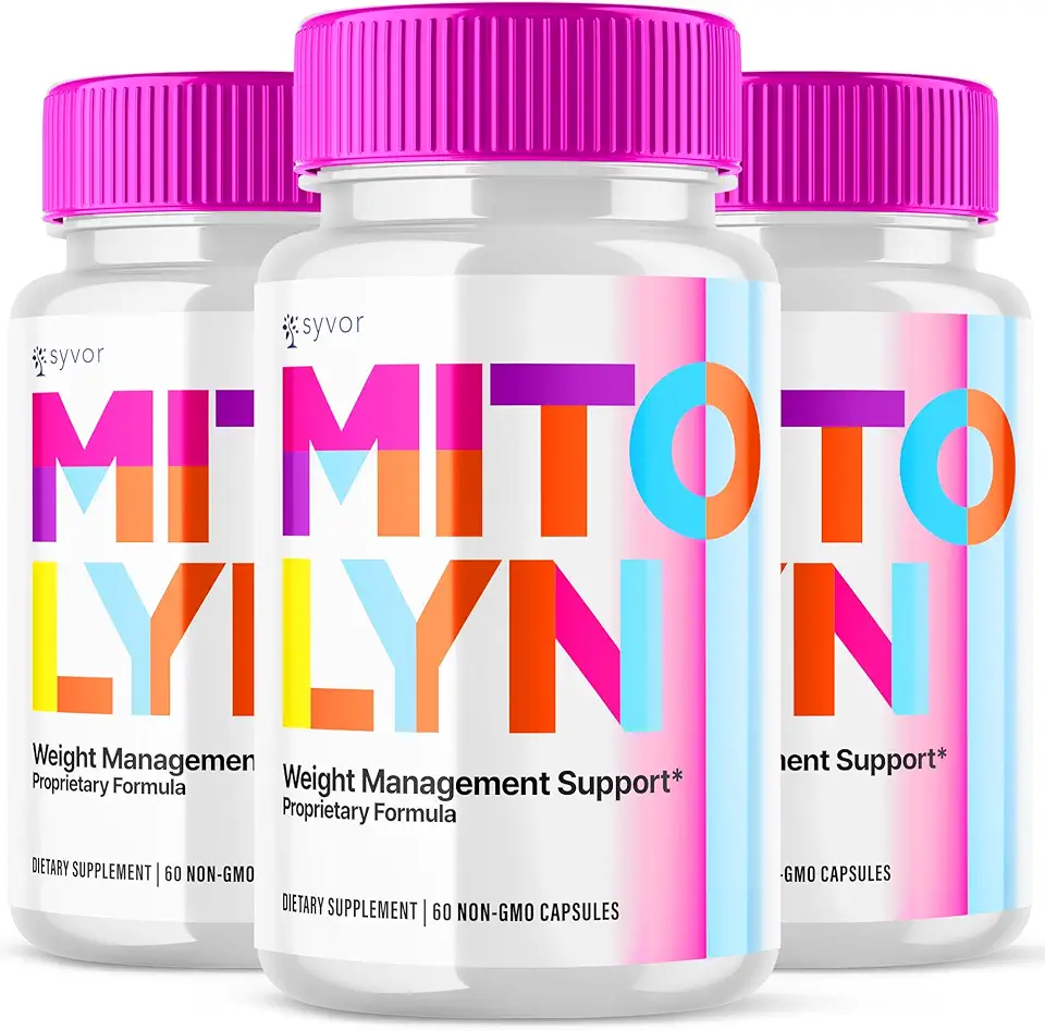 (3 Pack) Mitolyn Capsules, Mitolyn Advanced Formula Pills