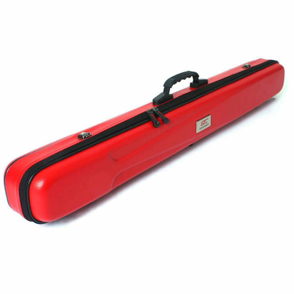 SEASUN21 Fishing Rod Case Fly Rod Travel Hard Case Red