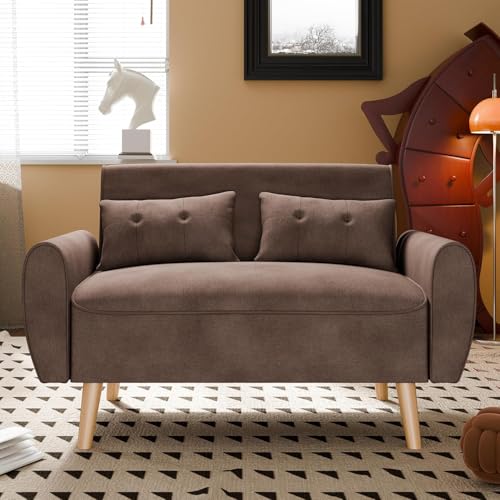Vongrasig 47" Small Modern Loveseat Sofa