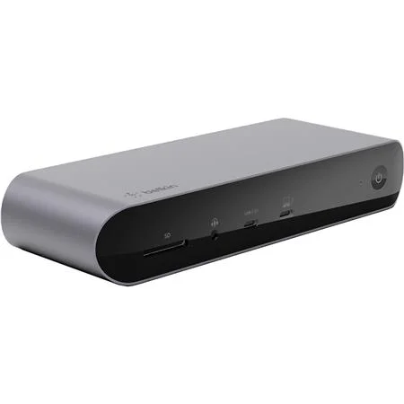 Belkin Thunderbolt 4 Docking Station, USB-C Hub Docking Station for MacBook & Window w/ 90W Power Delivery, Single 8K or Dual 4K Display