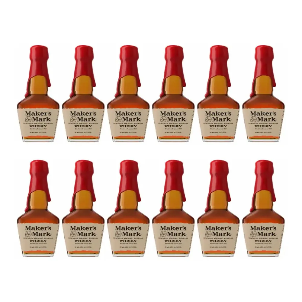 Maker's Mark Bourbon Whisky 50ml 12 Pack - Nestor Liquor