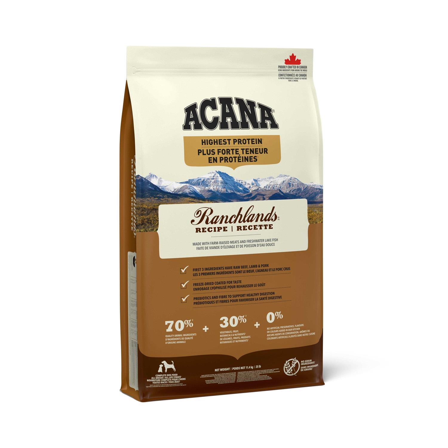 Acana Ranchlands Dog Food - Pet Supplies online store