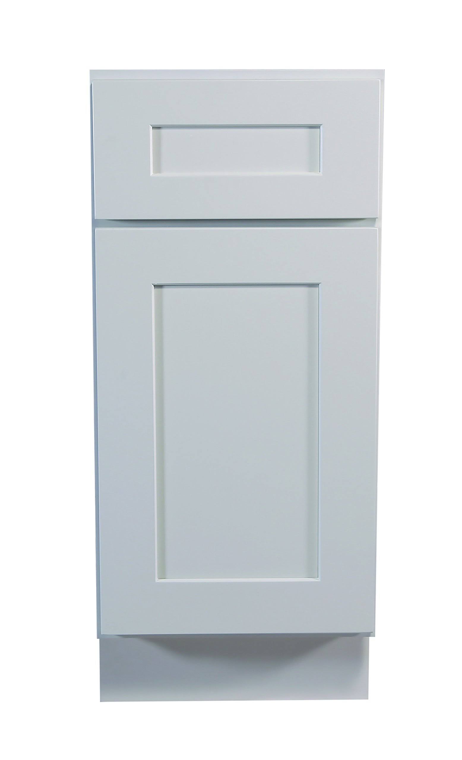 Design House 613141 Brookings 18x22 Fully Assembled Kitchen Base Cabinet, White Shaker