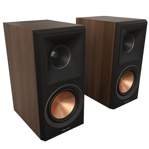 klipsch Reference Premiere RP-500M II Walnut Bookshelf Speakers