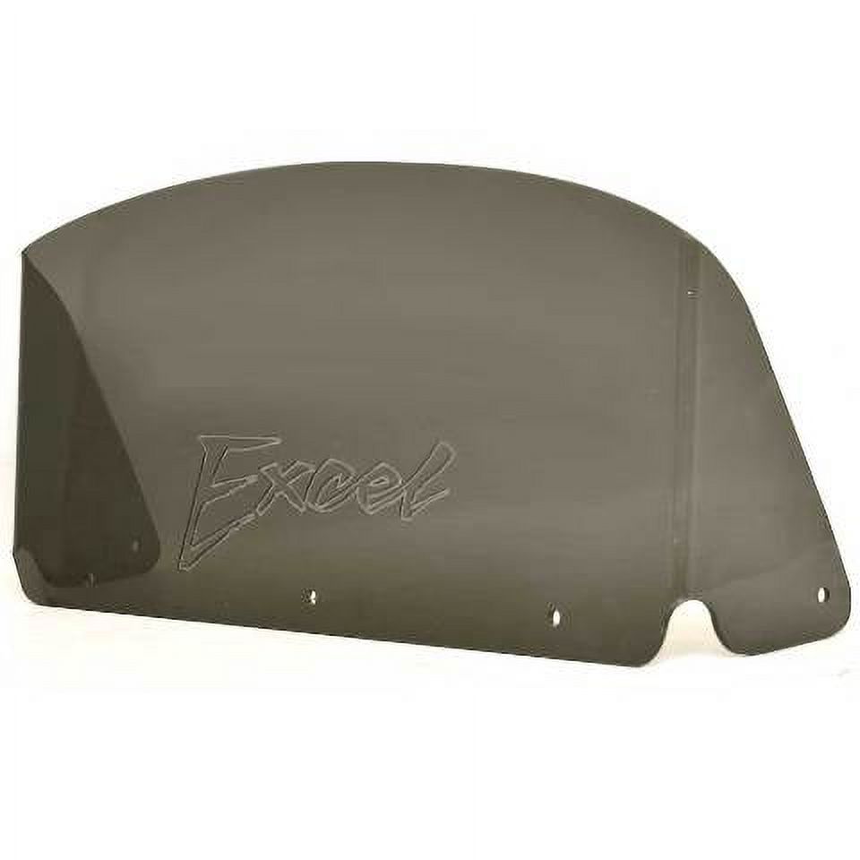 Excel Boat Windshield | 25 1/4 Inch Smoke Plexiglass