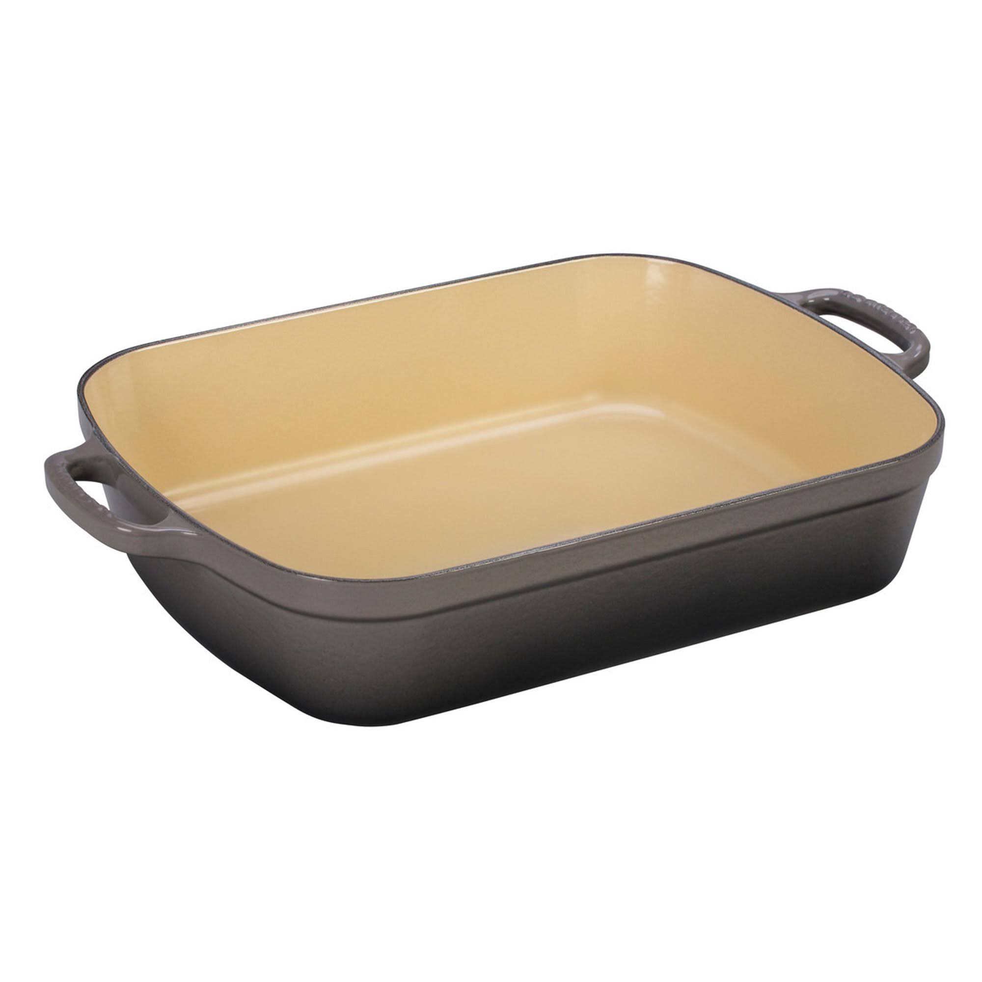 Le Creuset Signature 5.25-Quart Cast Iron Rectangular Roaster - Oyster