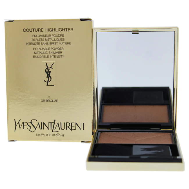 Yves Saint Laurent Couture Highlighter - 3 Or Bronze by Yves Saint Laurent for Women - 0.11 oz Highlighter