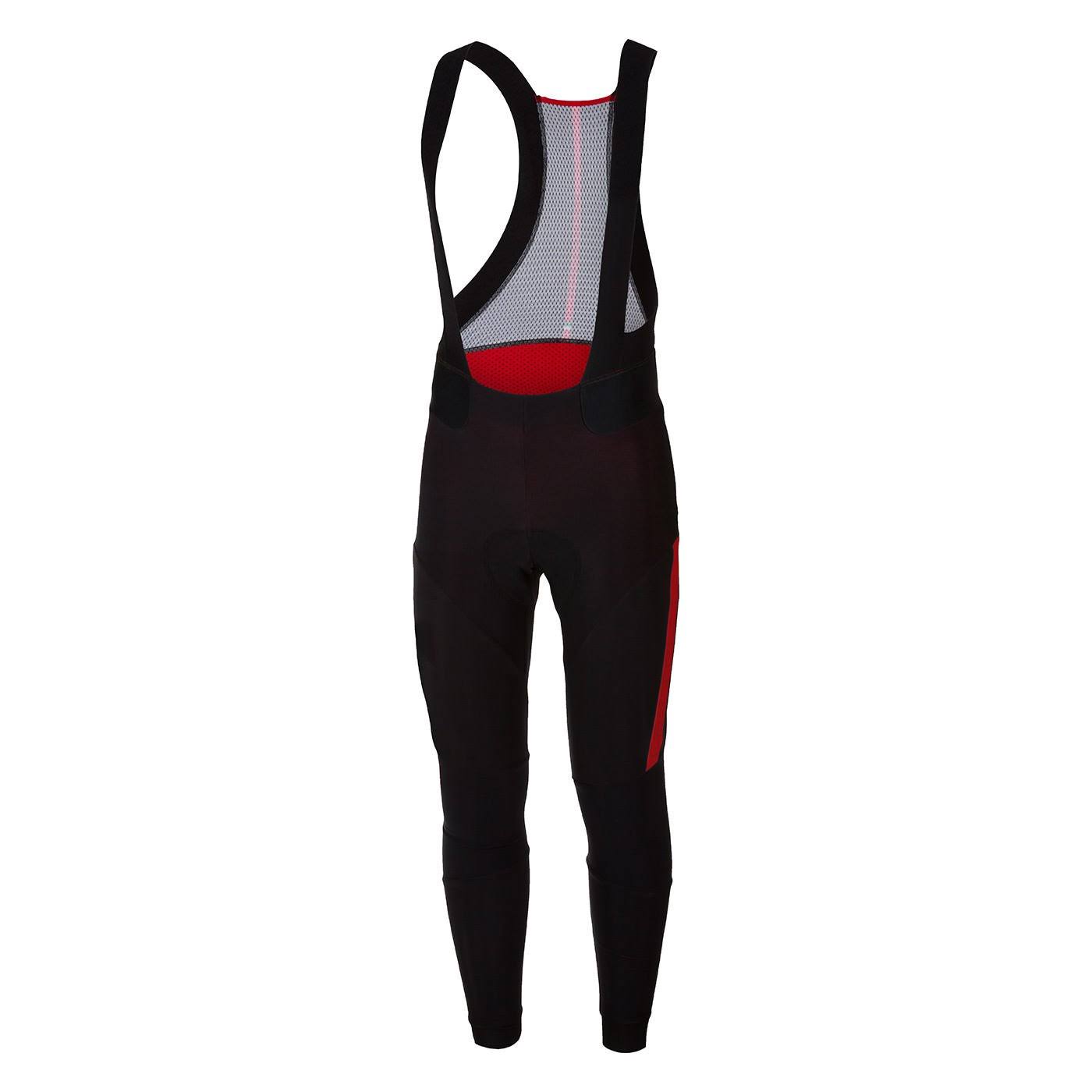 Castelli Sorpasso 2 Bib Tights - Black/Red L