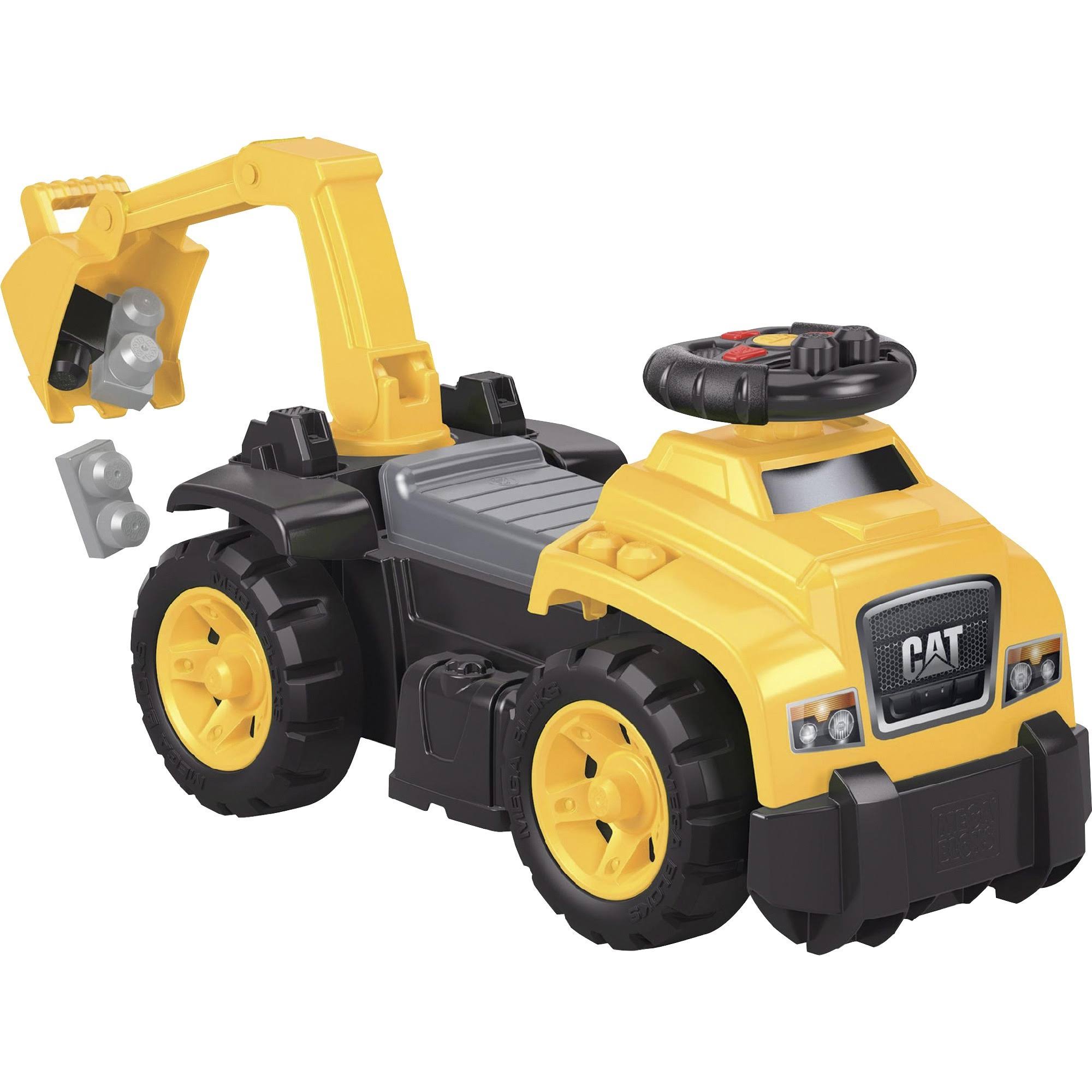 Mega Bloks CAT 3-in-1 Excavator RideOn Set