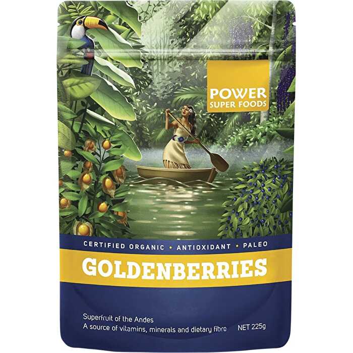 Power Super Foods Goldenberries Certified Organic 225g