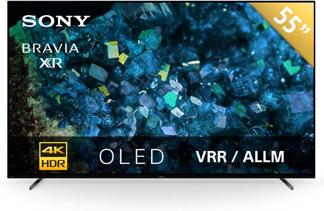 Sony OLED 55 inch BRAVIA XR A80L Series 4K Ultra HD TV: Smart Google TV with Dolby Vision HDR and Exclusive Gaming Features for The Playstation&reg