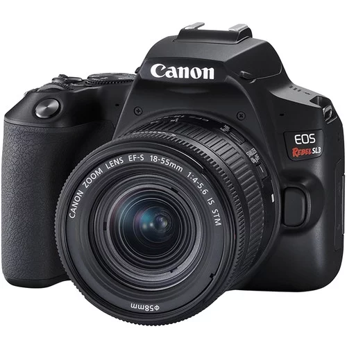 Canon EOS Rebel SL3 DSLR Camera with 18-55mm Lens (Black) - AUTHORIZED DEALER
