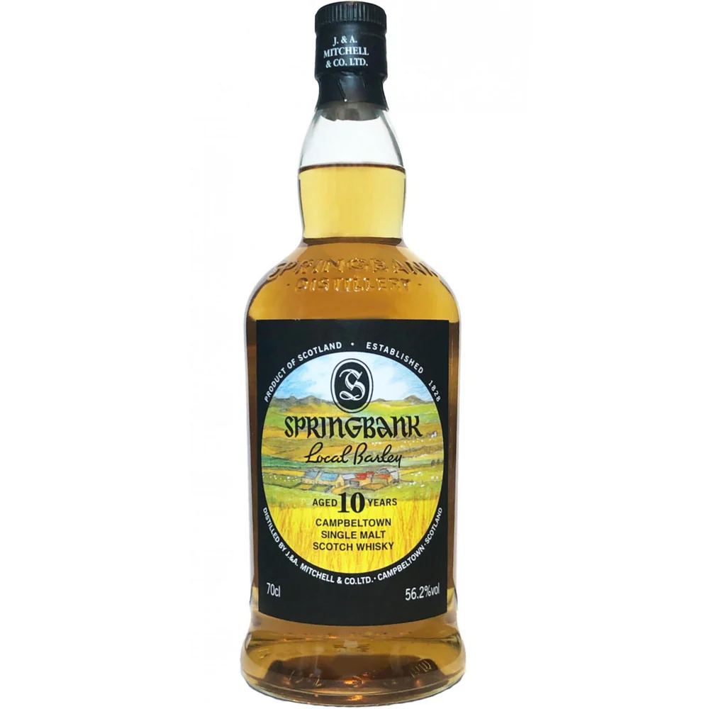 Springbank 10 Year Local Barley Cask Strength Single Malt Whisky Campbeltown - Nestor Liquor
