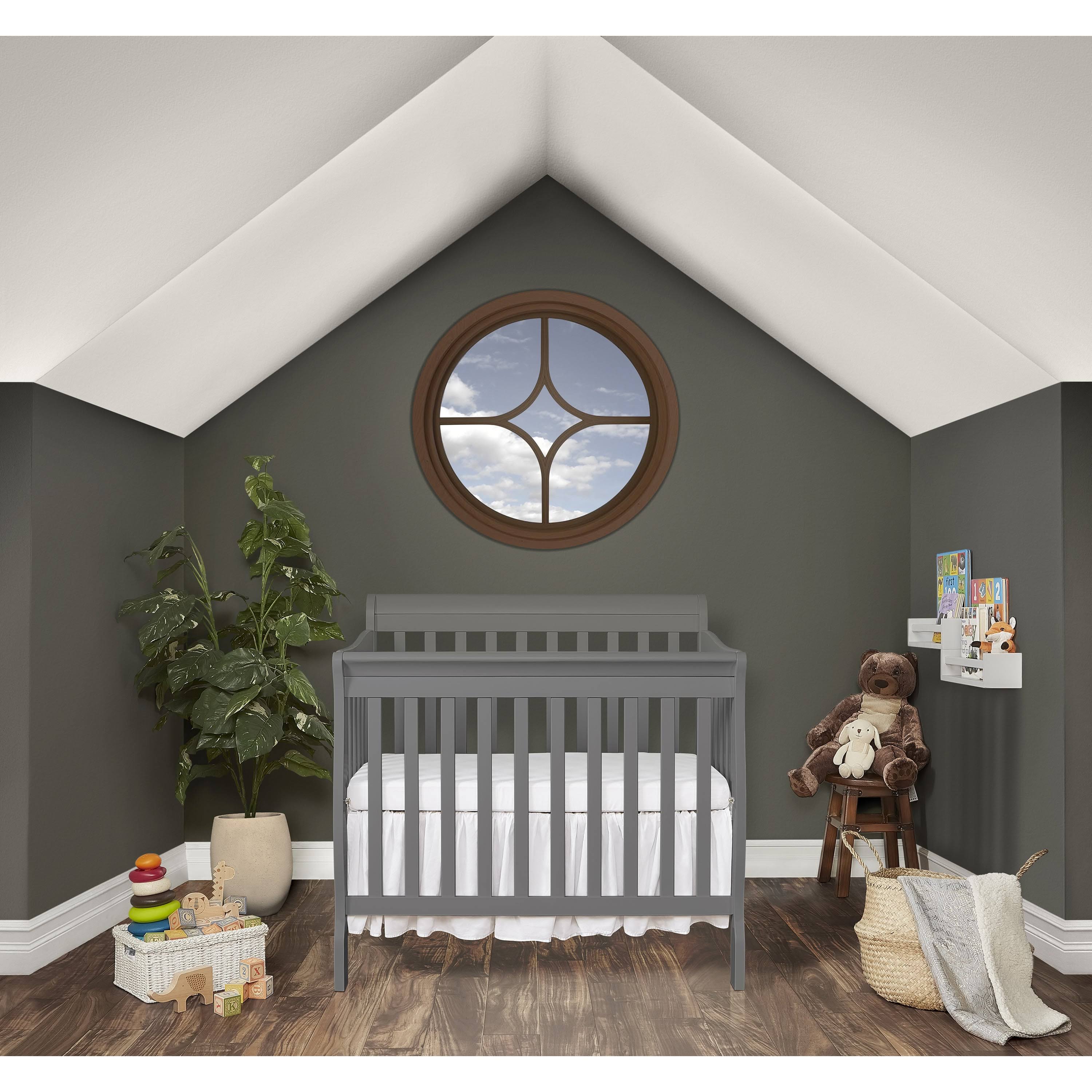 Dream on Me Aden Convertible 4-in-1 Mini Crib
