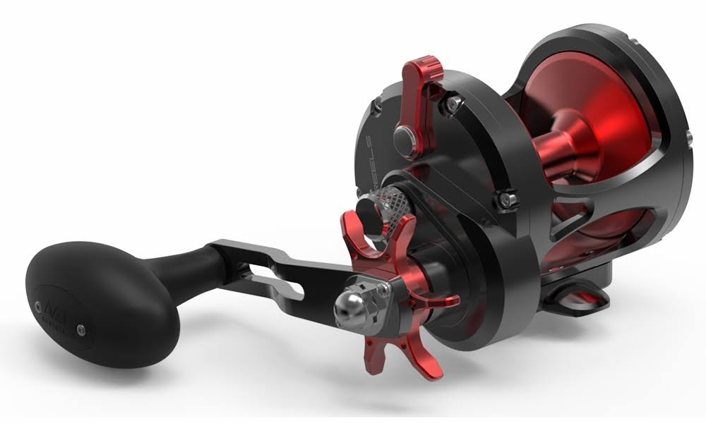 Avet MXJ 5.8 Star Drag Reel - Black/Red